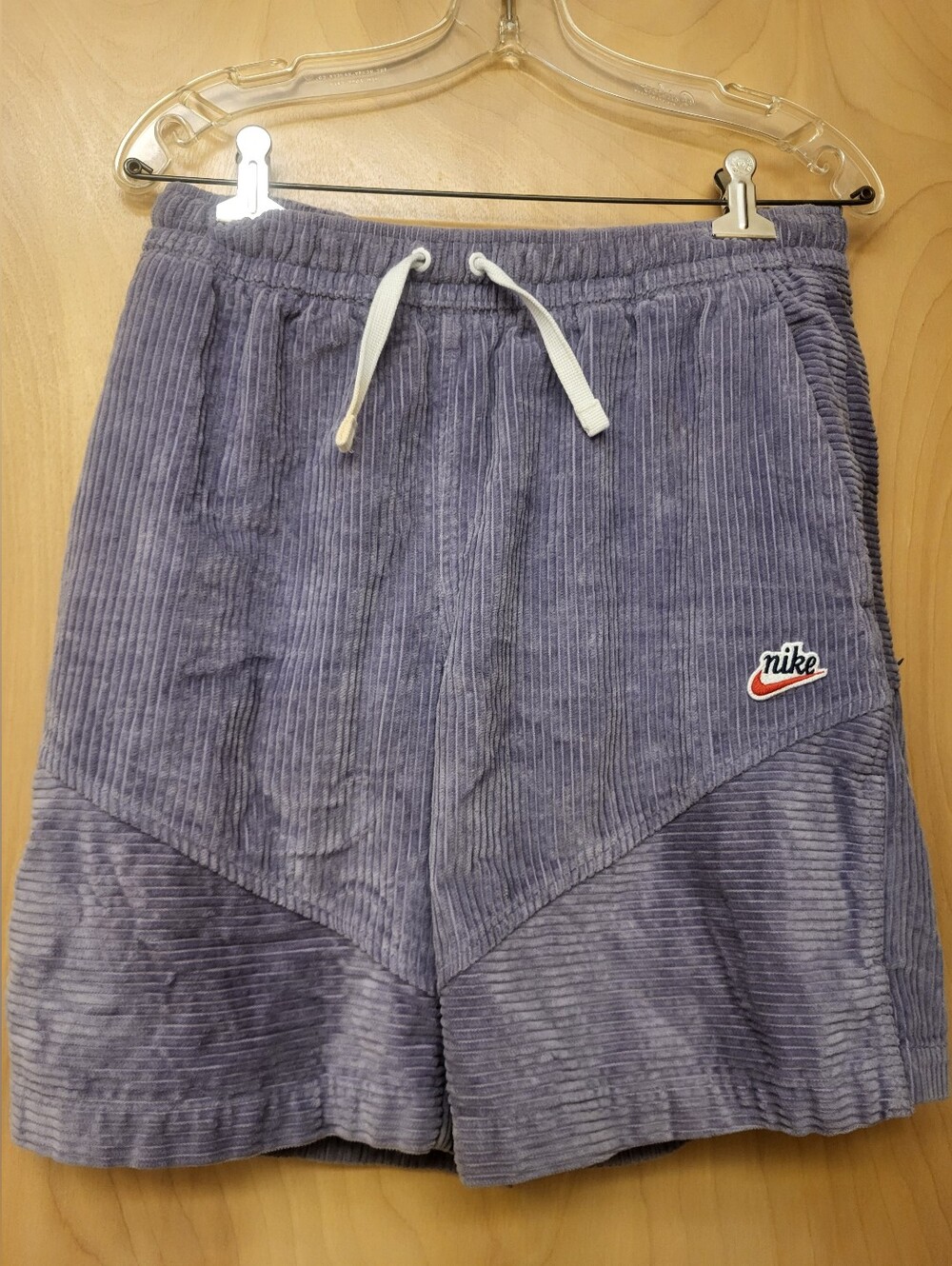 Nike Purple Vintage Courderoy Shorts Pants Sz M